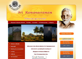 Ramana Maharshi site official