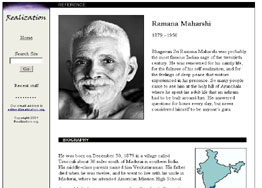 Ramana Maharshi Realization.org